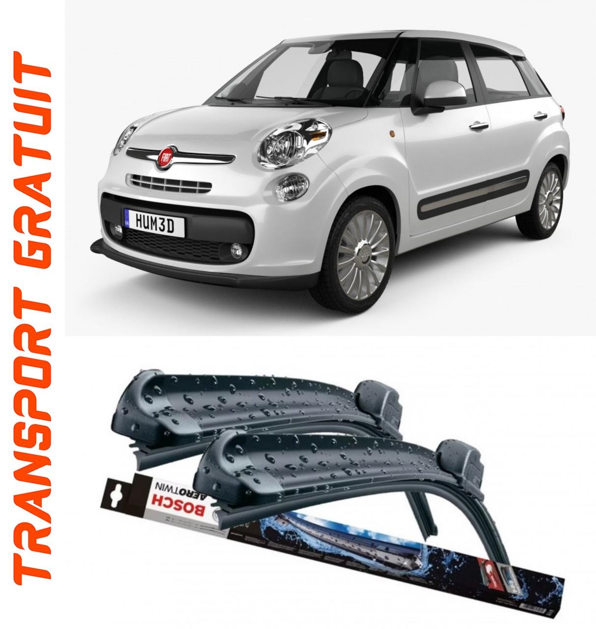 Stergatoare auto dedicat cu masina Fiat 500L