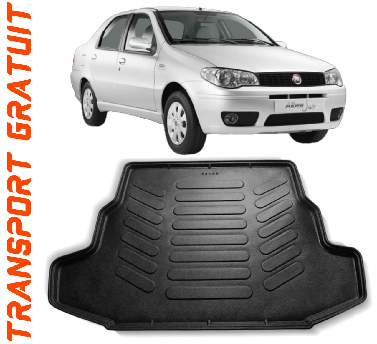 Tavita portbagaj auto dedicata pentru haionul masinii tale Fiat Albea