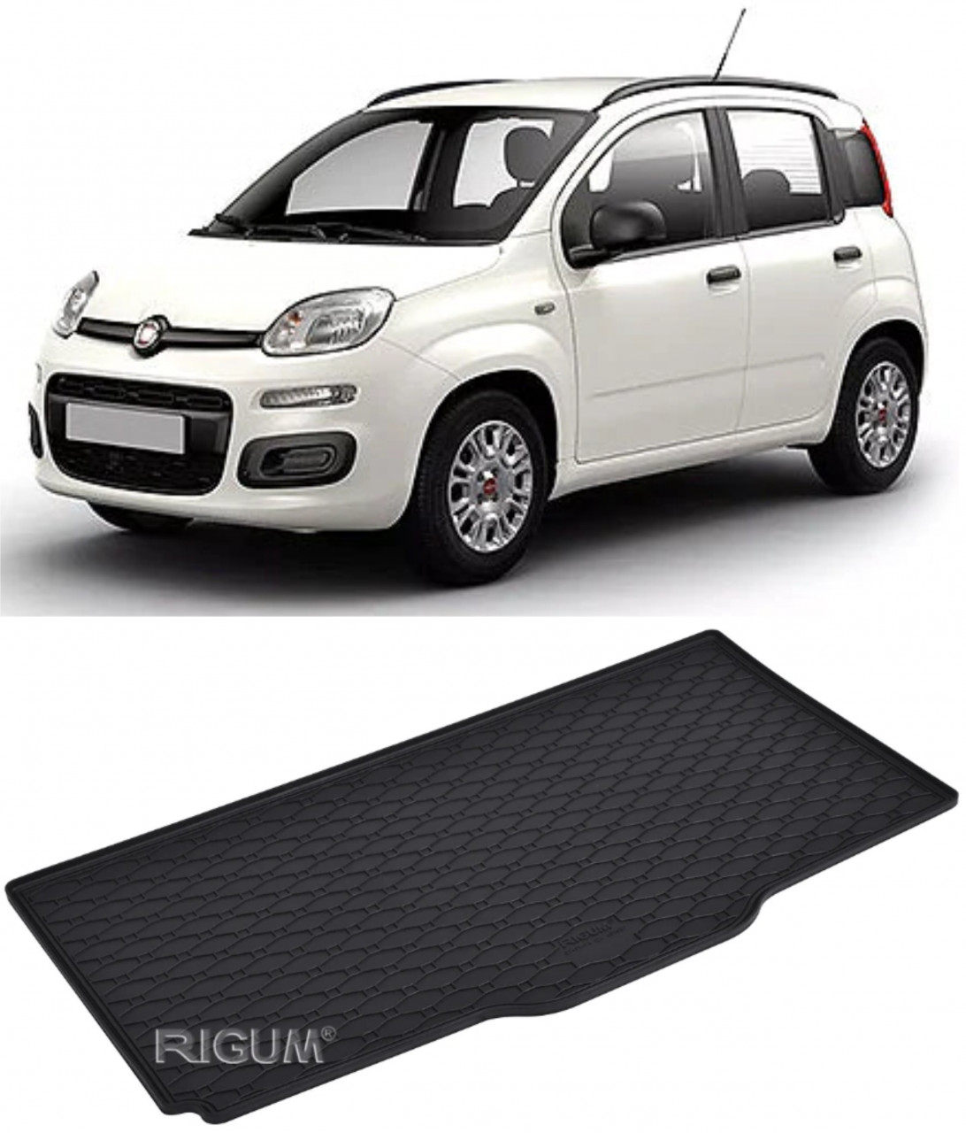 Tavita portbagaj auto dedicata pentru masina Fiat Panda