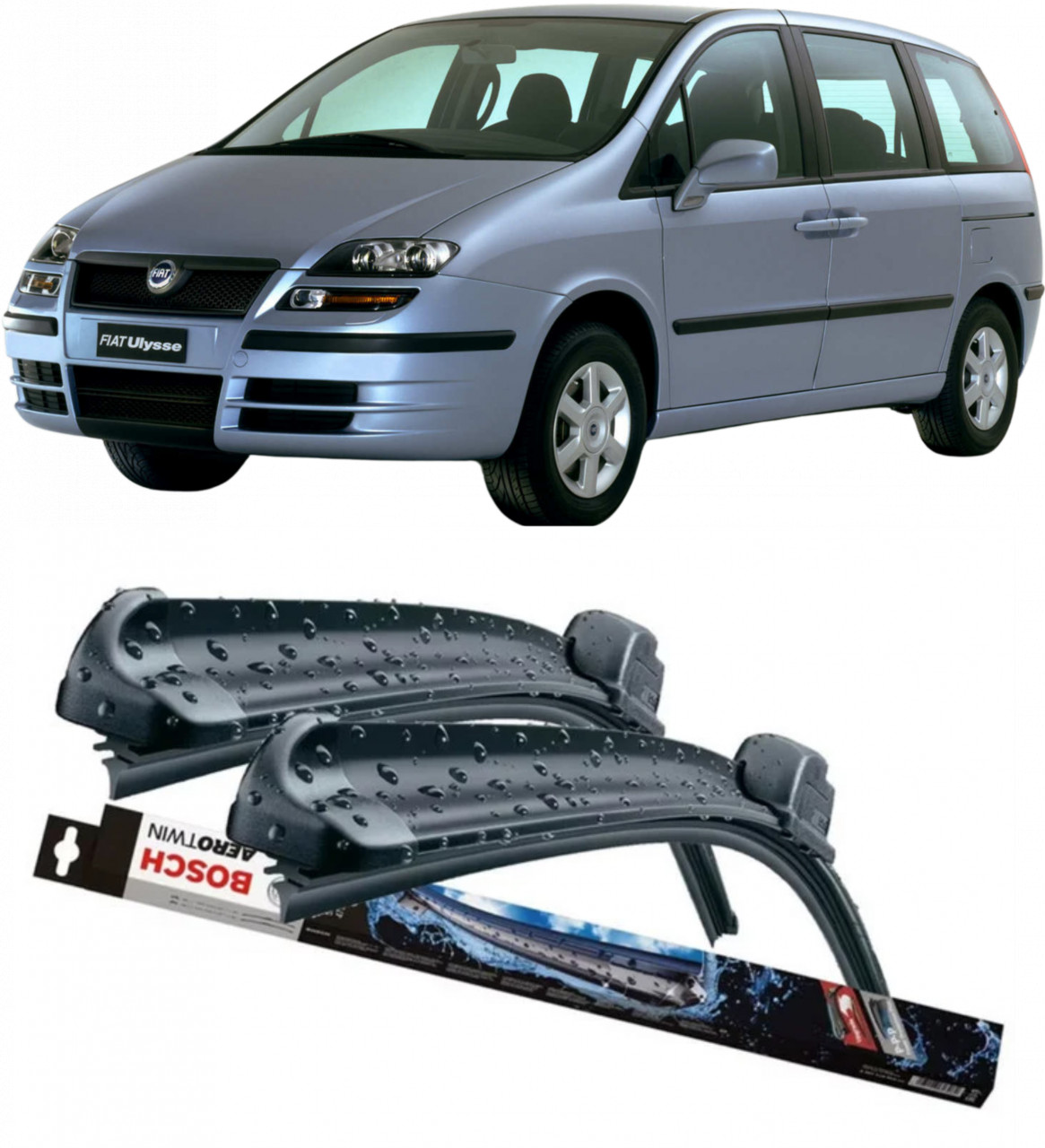 Stergatoare auto dedicat cu masina Fiat Ulysse
