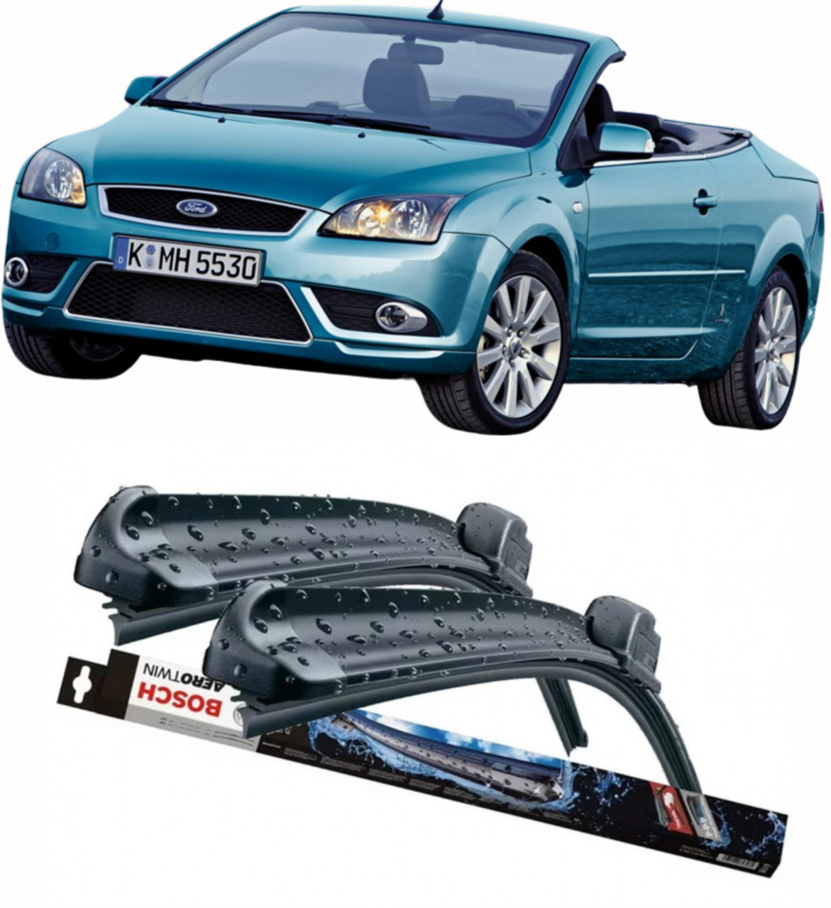 Stergatoare auto dedicat cu masina Ford
