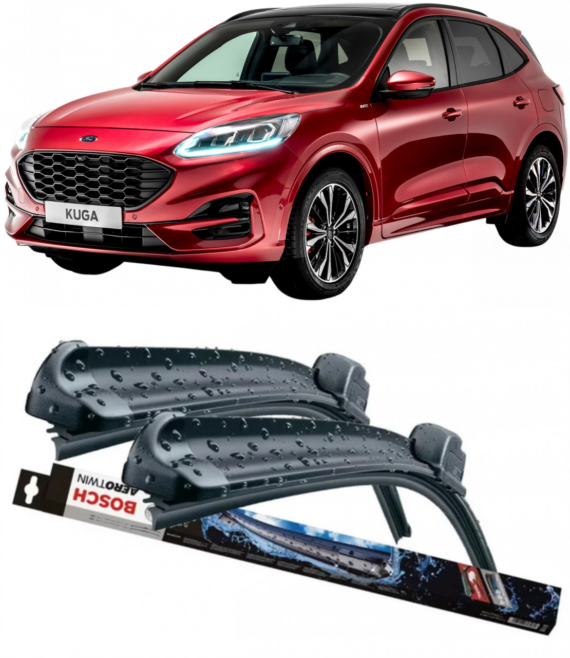 Stergatoare auto dedicat cu masina Ford