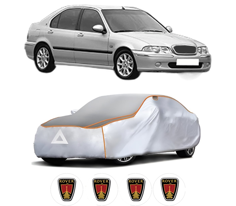 Husa Prelata Antigrindina Auto ROVER 45 I Hatchback (RT) din 2000-2005, Protectie auto contra intemperiilor la grindina, Waterproof, 4x Stickere auto ROVER