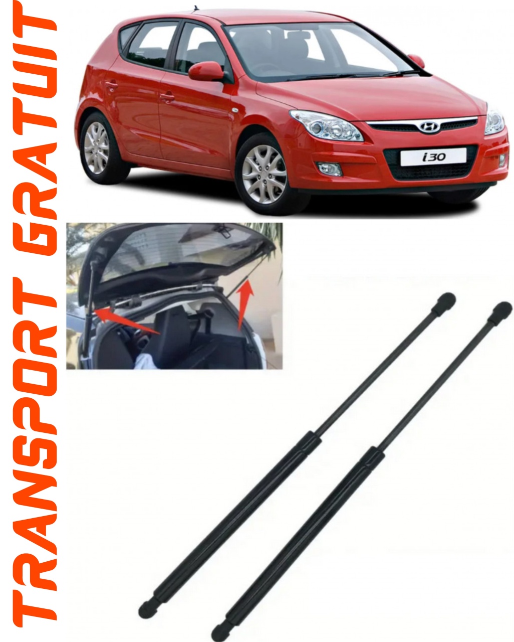 Set 2 amortizoare Haion portbagaj pentru masina Hyundai I30