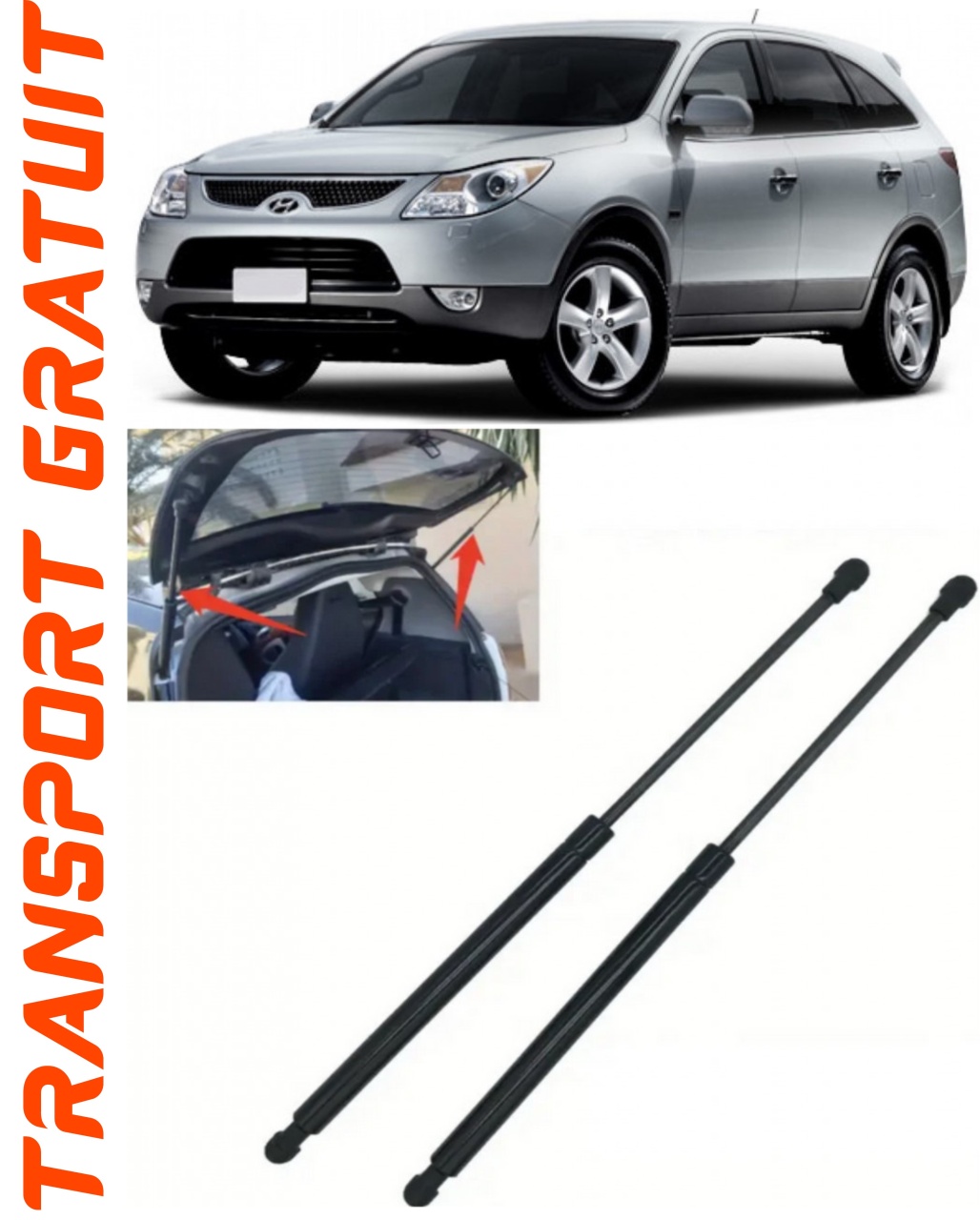 Set 2 amortizoare Haion portbagaj pentru masina Hyundai IX55