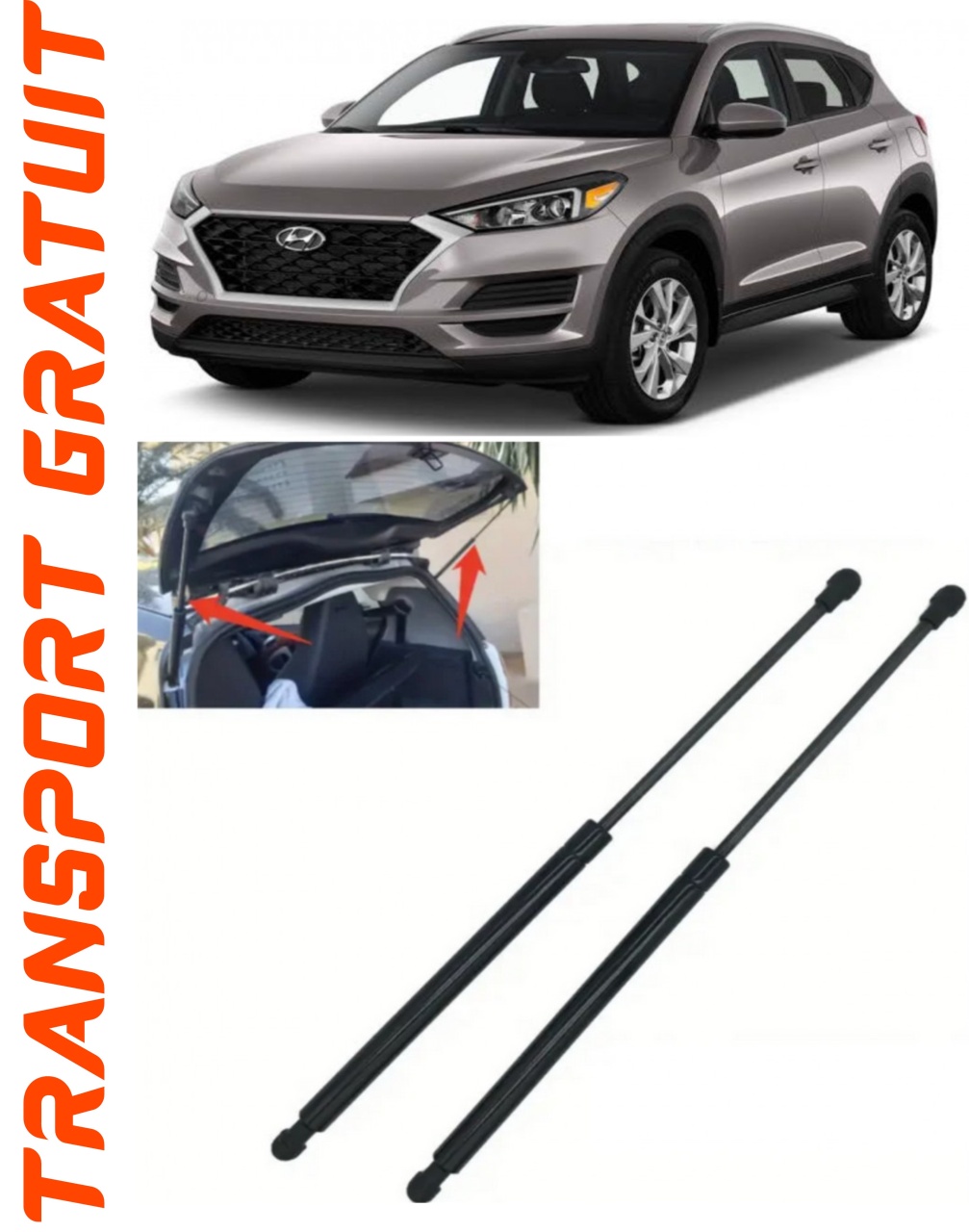 Set 2 amortizoare Haion portbagaj pentru masina Hyundai Tucson