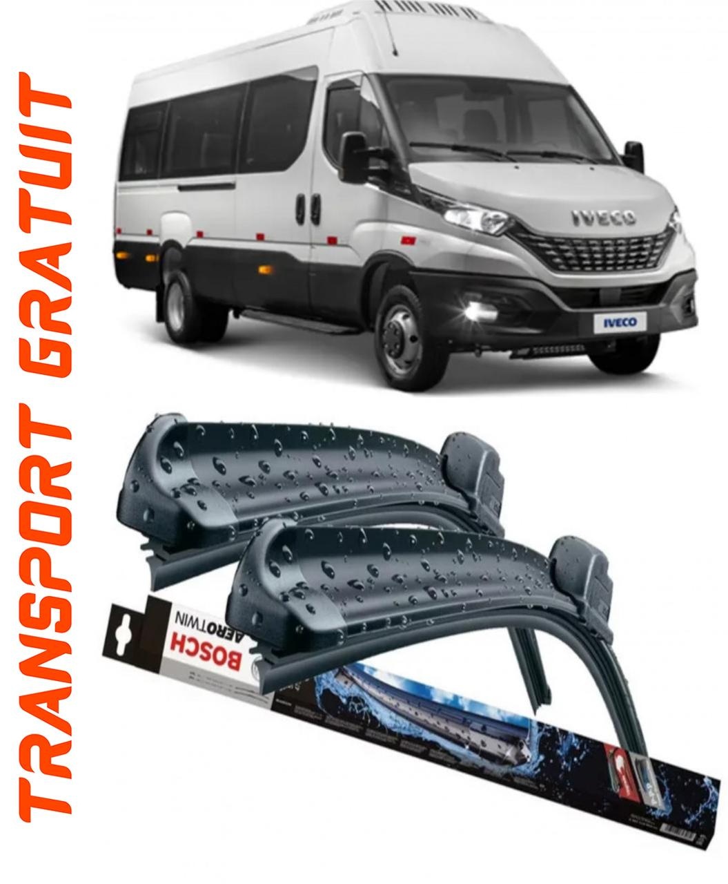Stergatoare auto dedicat cu masina Iveco Daily