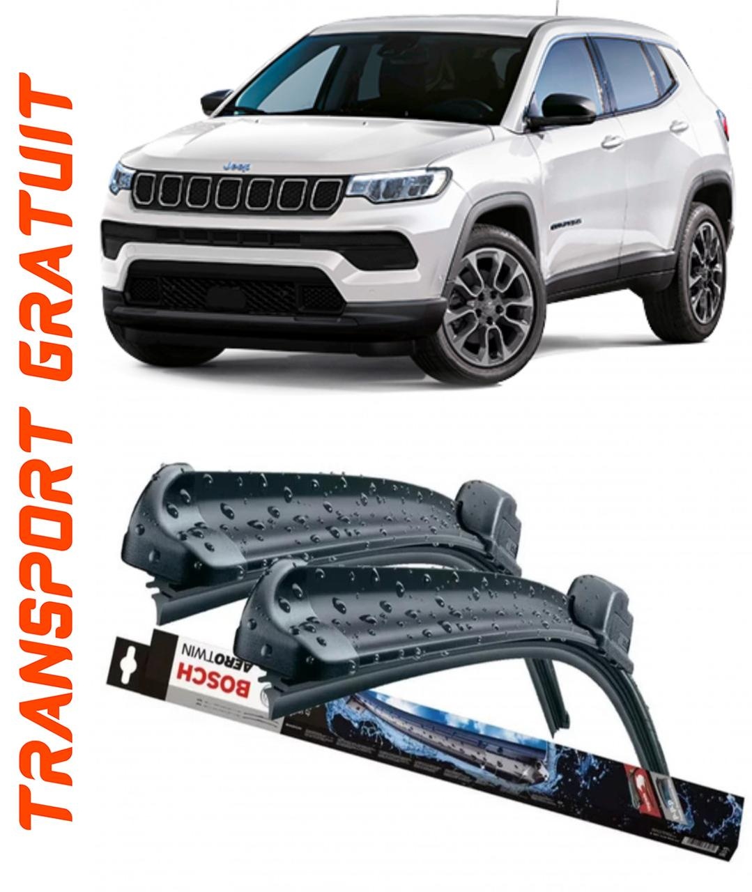 Stergatoare auto dedicat cu masina JEEP Compass