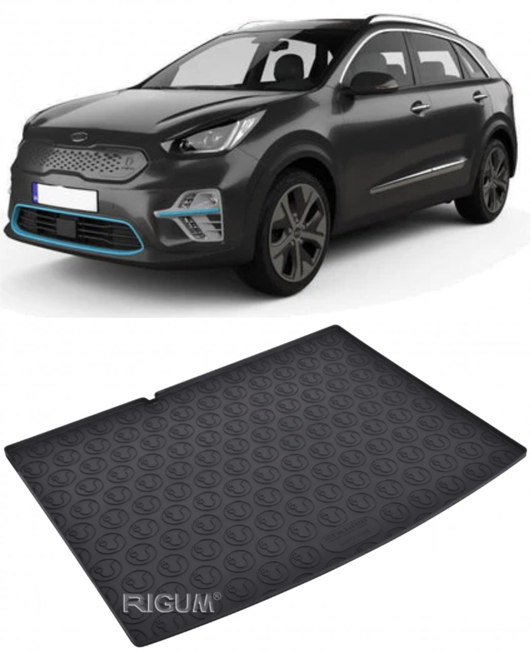 Tavita portbagaj auto dedicata pentru masina Kia E-Niro