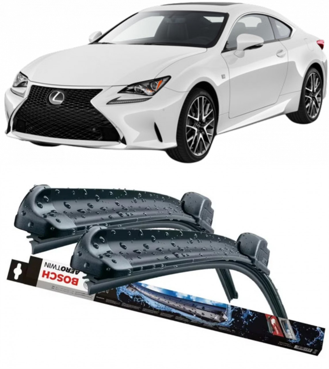 Stergatoare auto dedicat cu masina Lexus