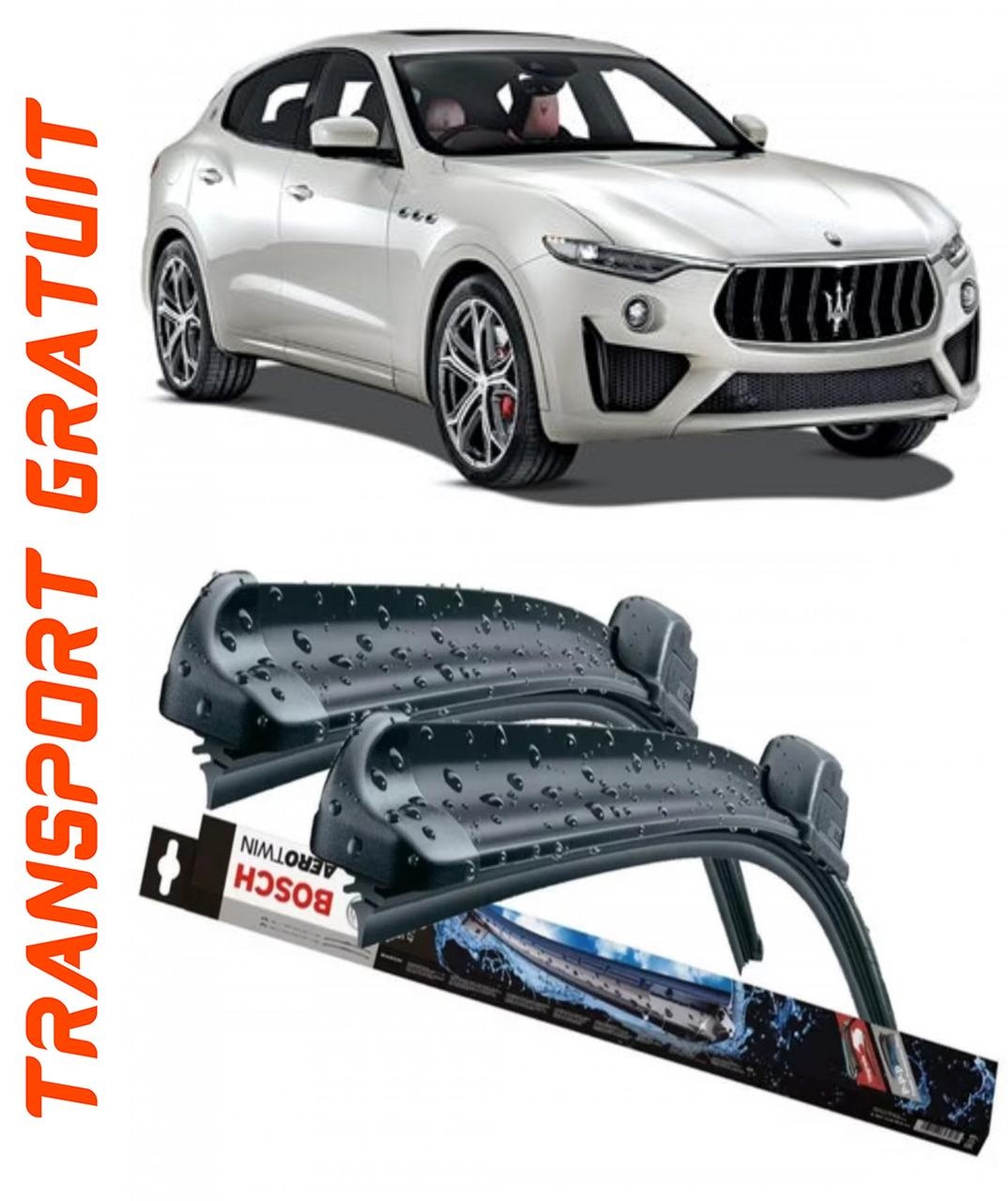 Stergatoare auto dedicat cu masina Maserati 