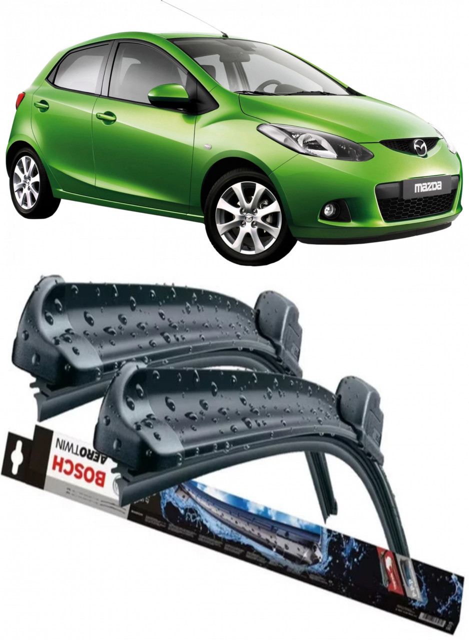 Stergatoare auto dedicat cu masina Mazda 2