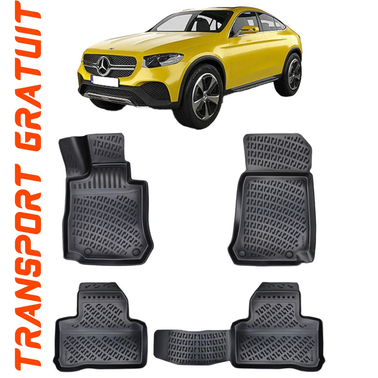 Set covorase auto pentru masina ta Mercedes Glc