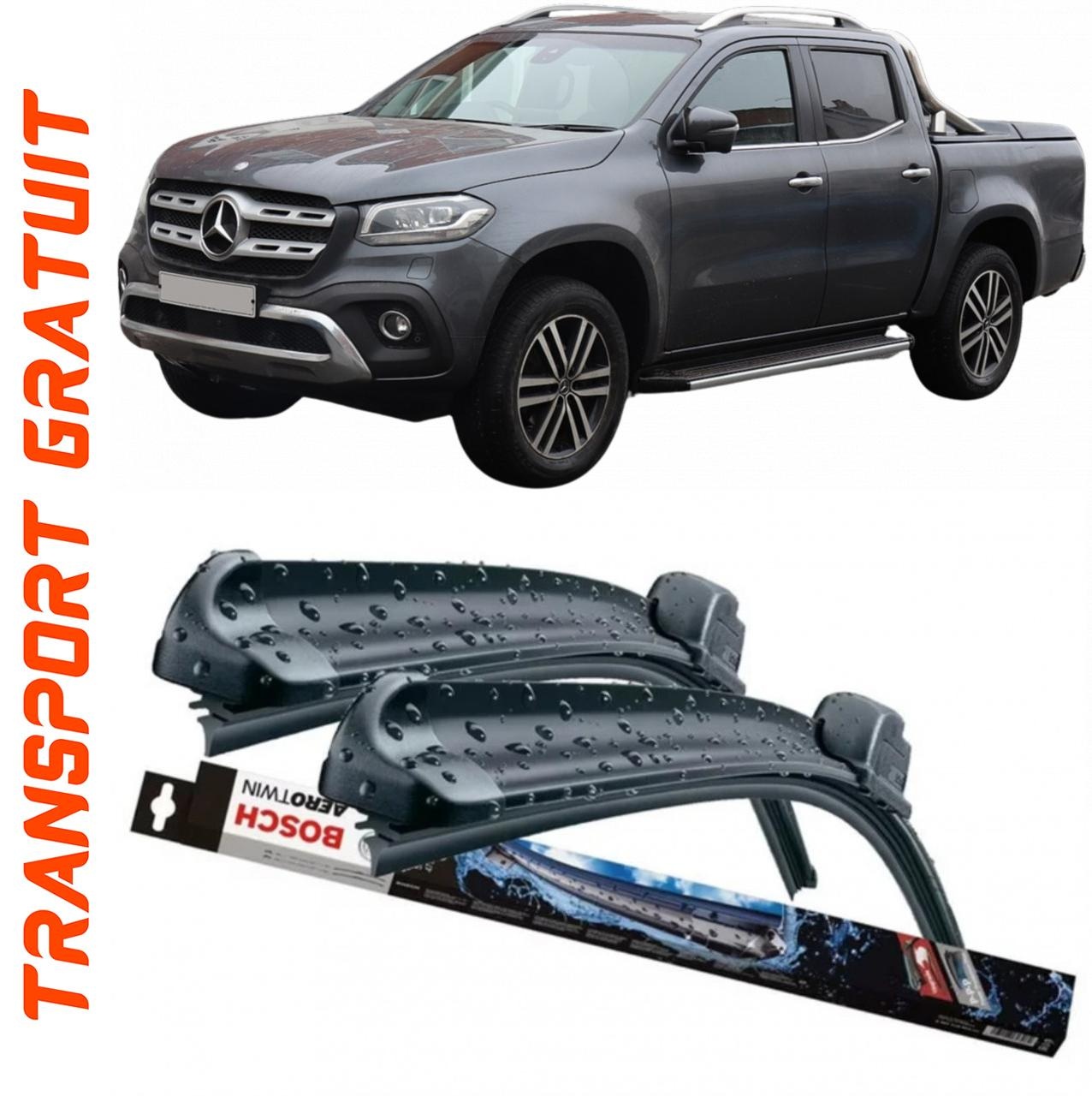 Stergatoare auto dedicat cu masina Mercedes X-Class
