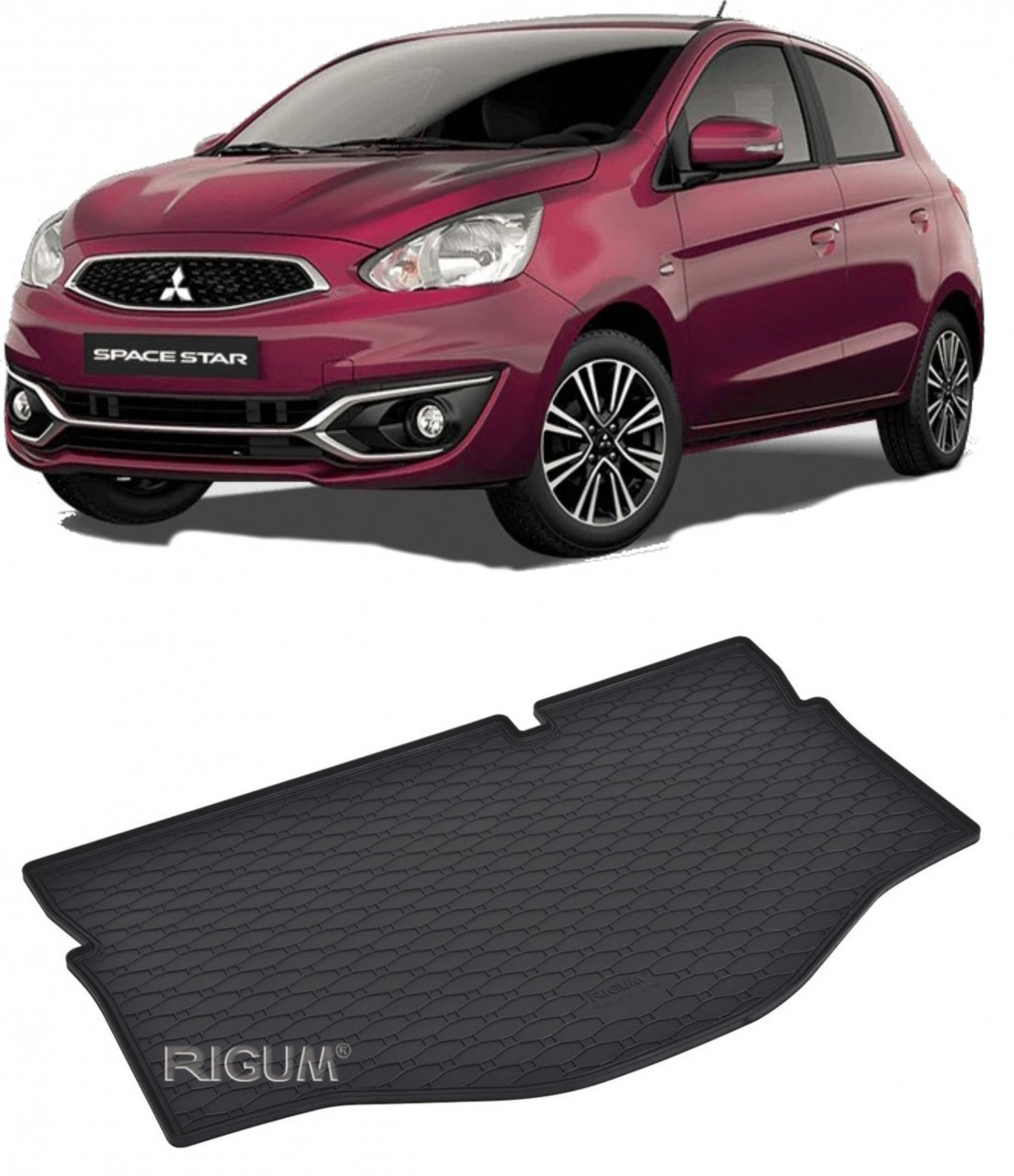 Tavita portbagaj auto dedicata pentru masina Mitsubishi Space Star