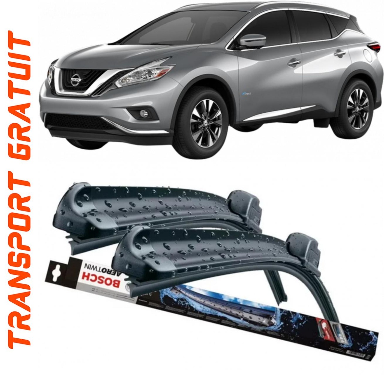 Stergatoare auto dedicat cu masina Nissan Murano