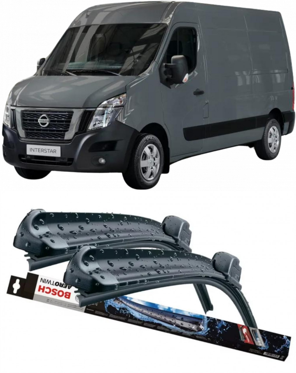 Stergatoare auto dedicat cu masina Nissan Nv400
