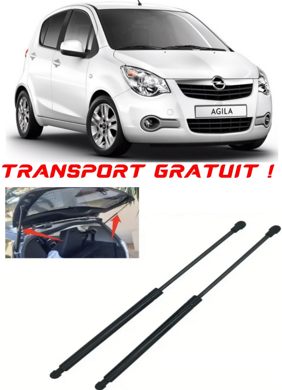 Set 2 amortizoare Haion portbagaj pentru masina Opel AGILA (A) (H00)