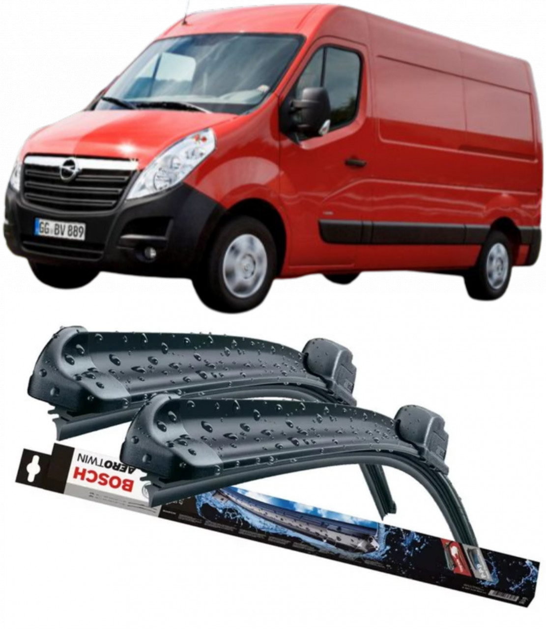 Stergatoare auto dedicat cu masina Opel