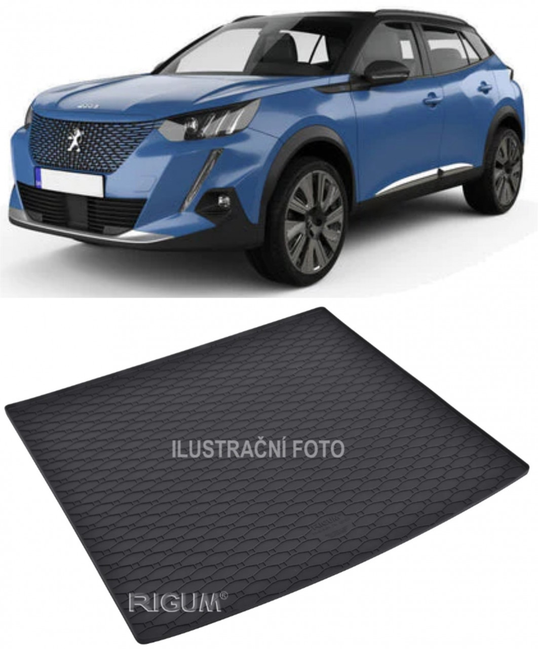 Tavita portbagaj auto dedicata pentru masina Peugeot 2008