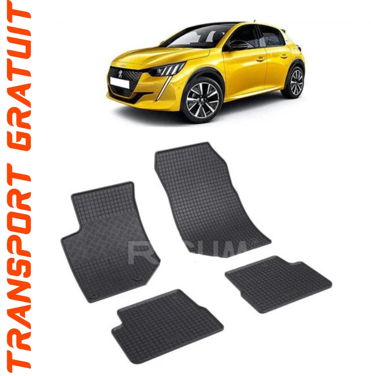 Covorase auto pentru masina ta Peugeot 208