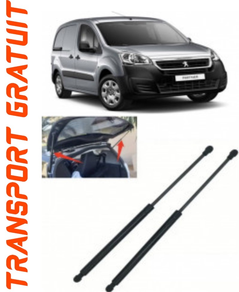 Set 2 amortizoare Haion portbagaj pentru masina Peugeot Partner