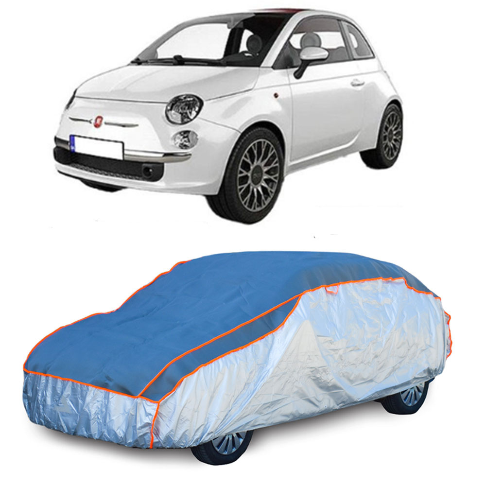 Prelata Antigrindina pentru auto Fiat 500 2007- - husa protectie antigrindina si intemperii meteo severe - anti-grindina vijelii furtuni pentru auto
