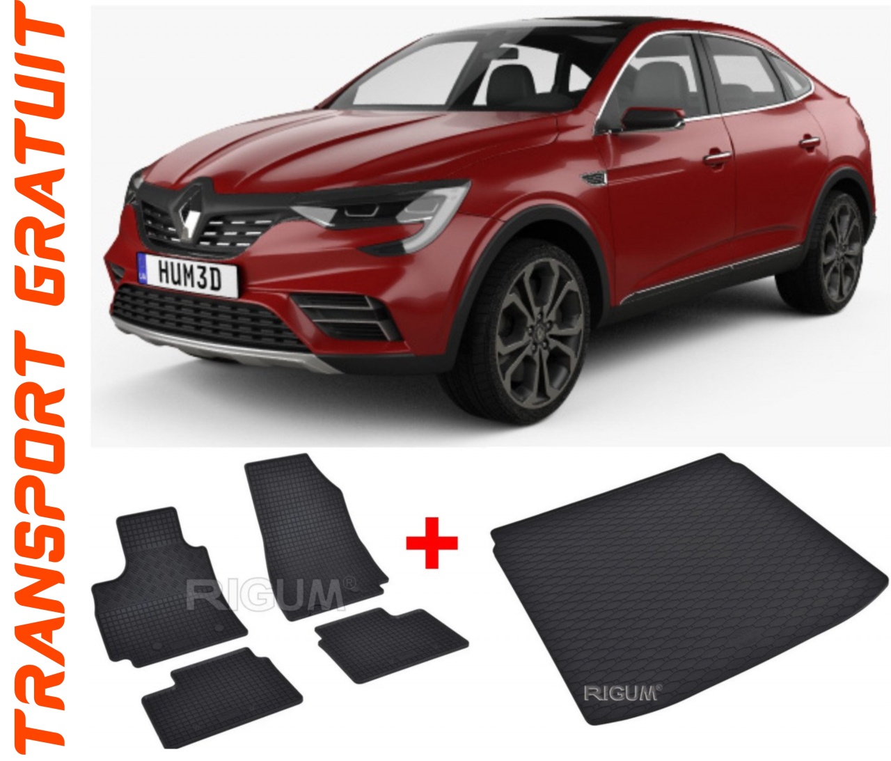 Covorase auto pentru masina ta Renault Arkana