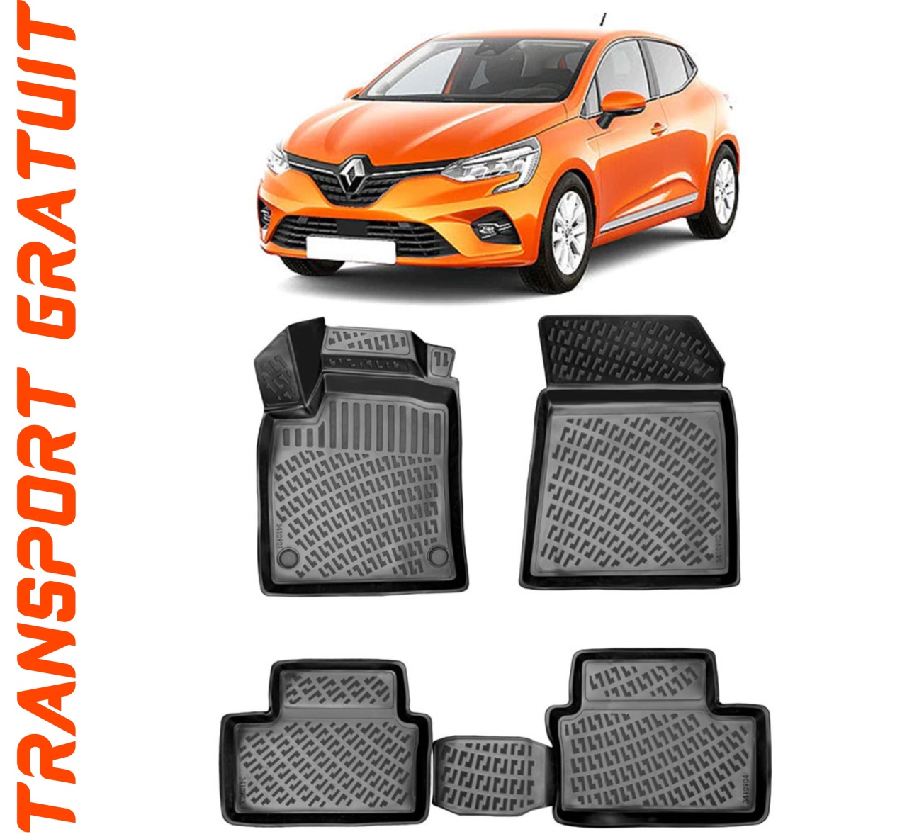 Set covorase auto pentru masina ta Renault Clio V
