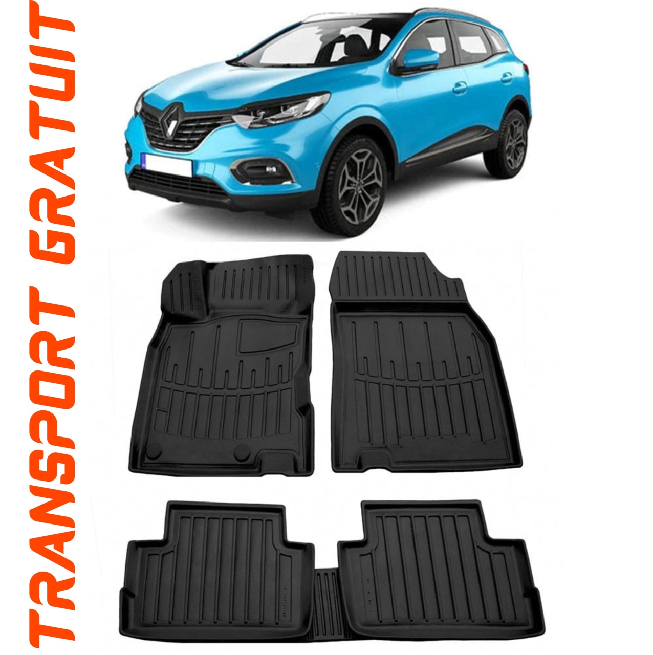 Set covorase auto pentru masina ta Renault Kadjar