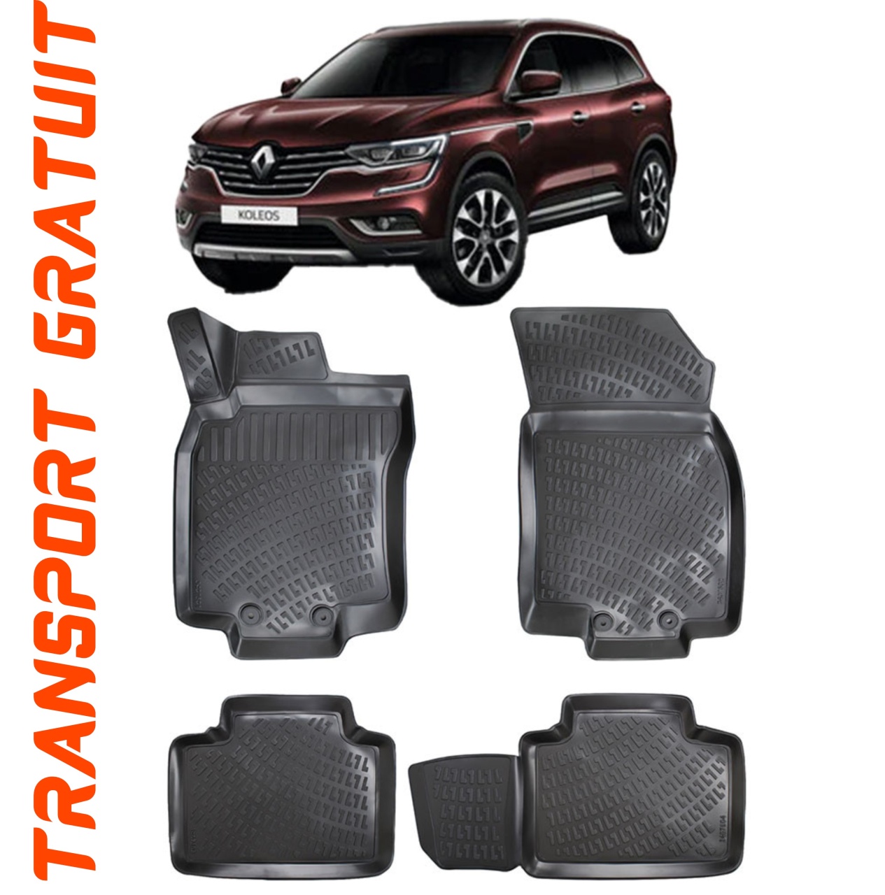Set covorase auto pentru masina ta Renault Koleos