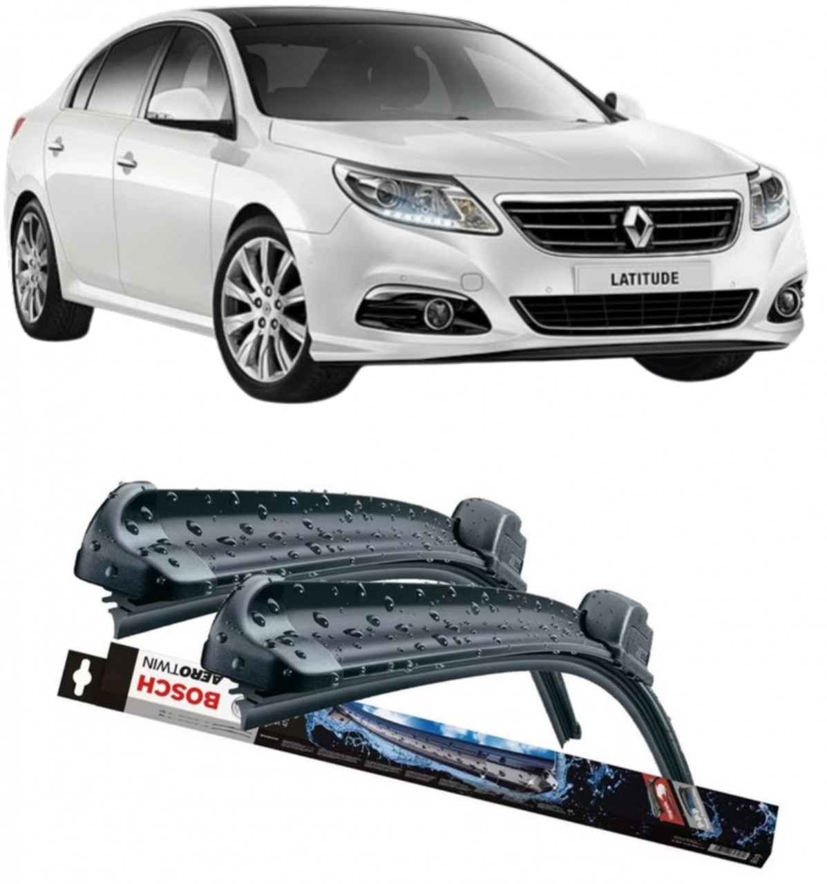 Stergatoare auto dedicat cu masina Renault Latitude