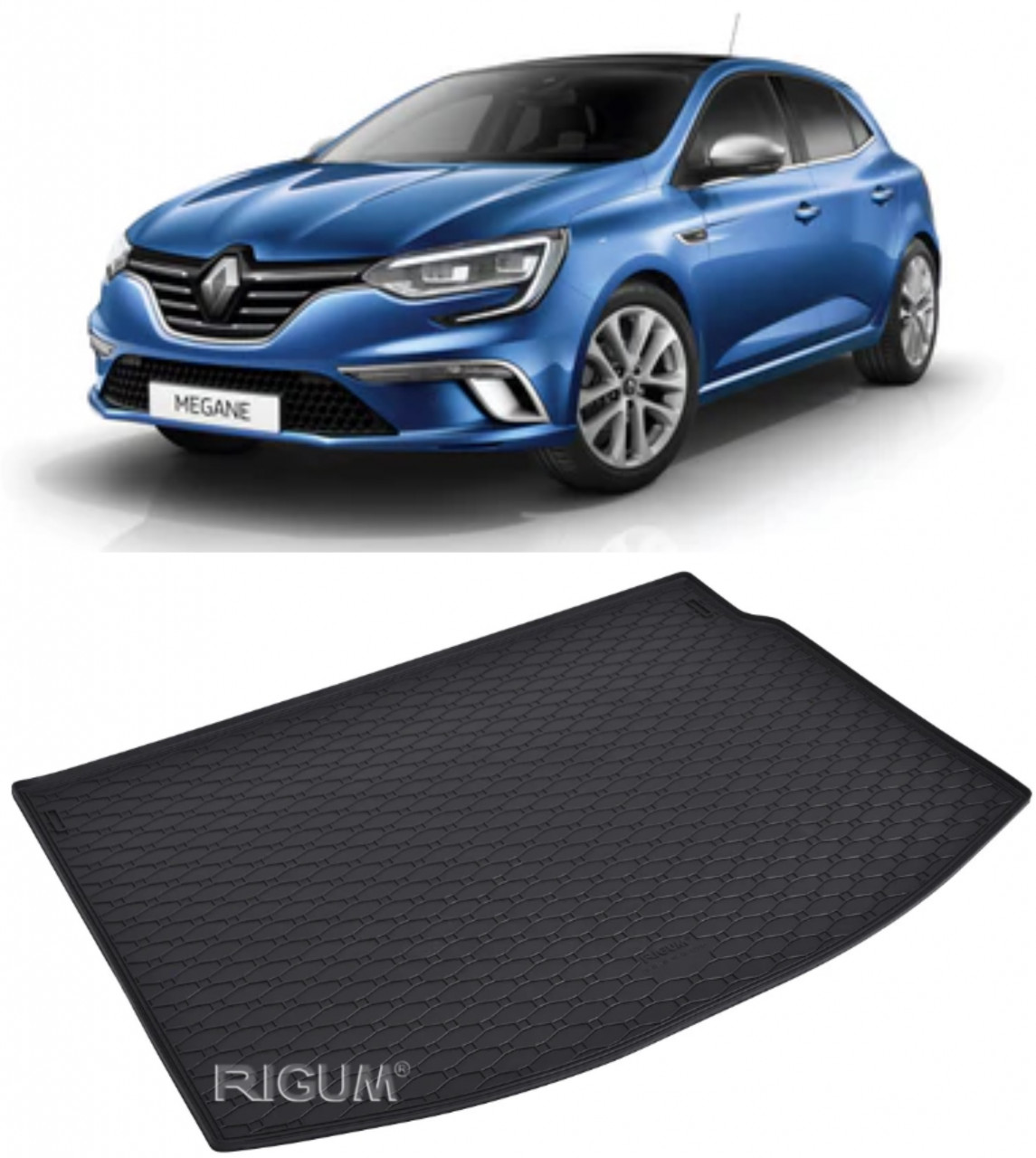 Tavita portbagaj auto dedicata pentru masina Renault Megane
