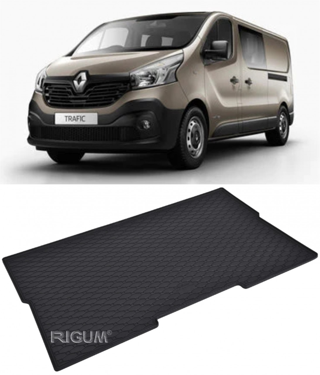 Tavita portbagaj auto dedicata pentru masina Renault Trafic