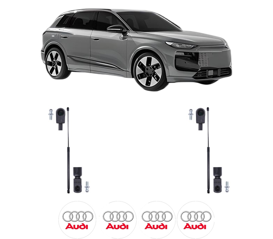 Set amortizoare portbagaj haion pentru AUDI A3 Allstreet (8YJ) din 2024-2024, 2 bucati, KROSNO, 4 stickere auto AUDI