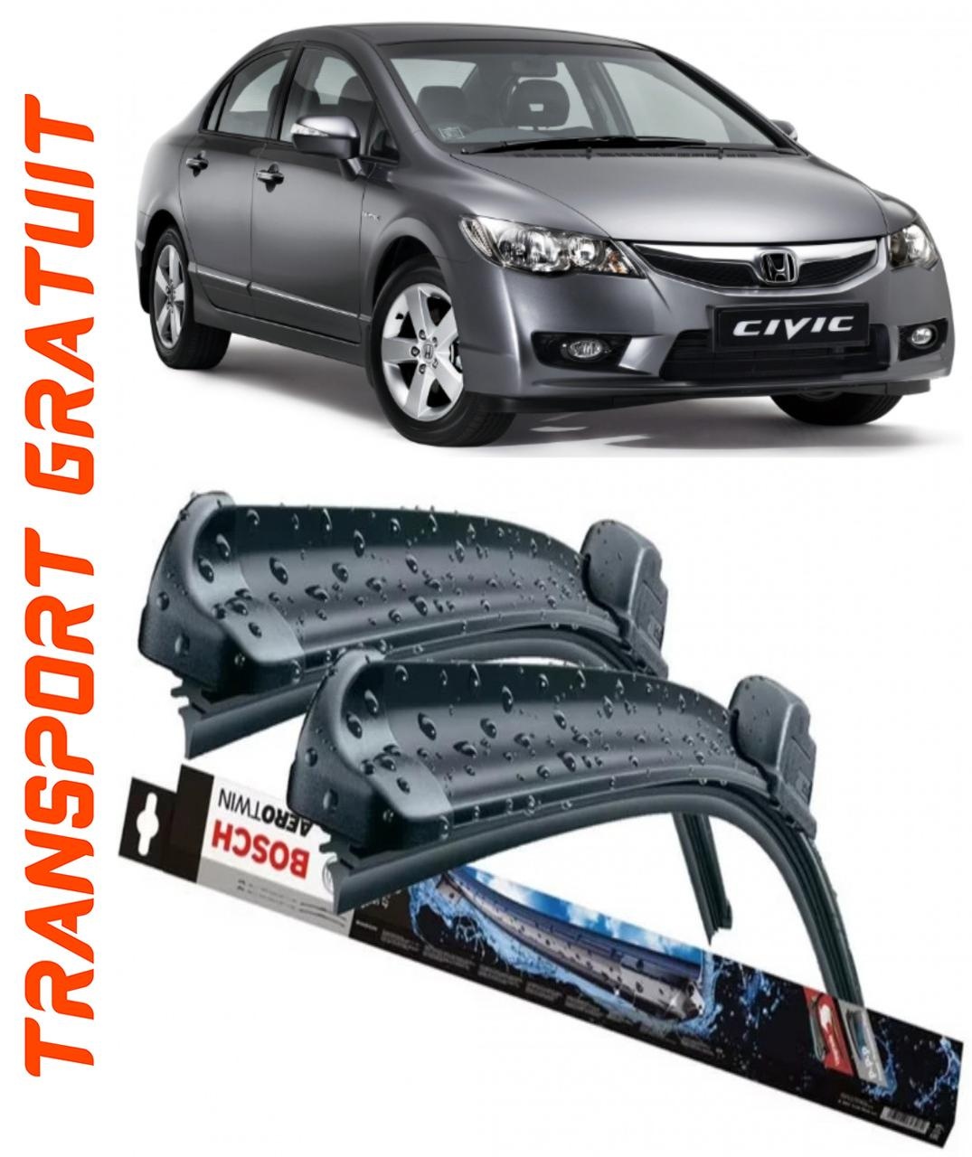 Stergatoare auto dedicat cu masina Honda Civic