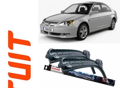 Stergatoare auto dedicat cu masina Honda Civic