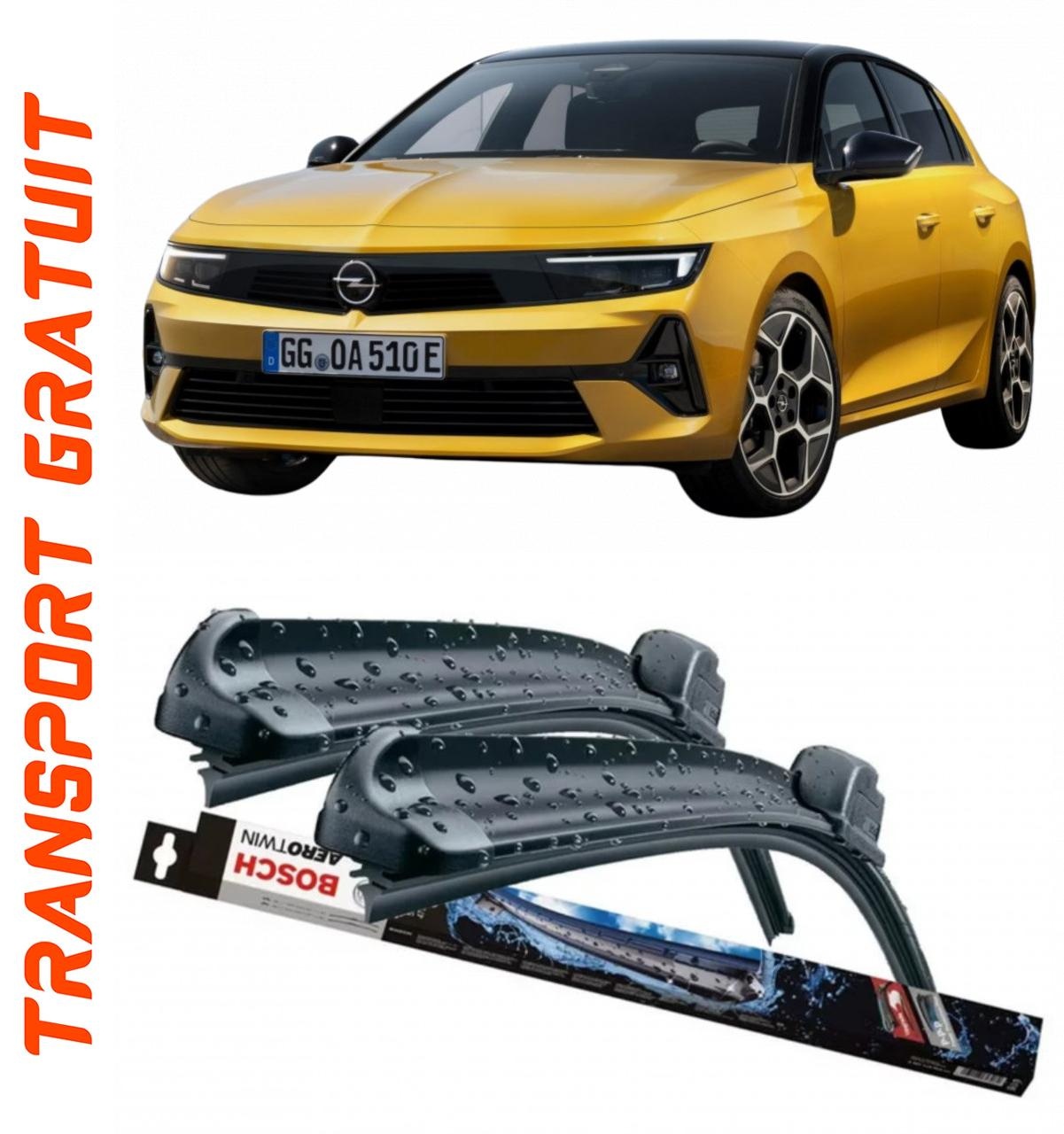 Stergatoare auto dedicat cu masina Opel Astra