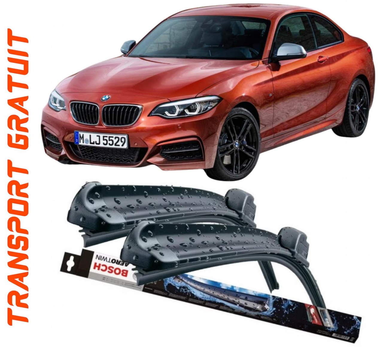Stergatoare auto dedicat cu masina BMW Seria