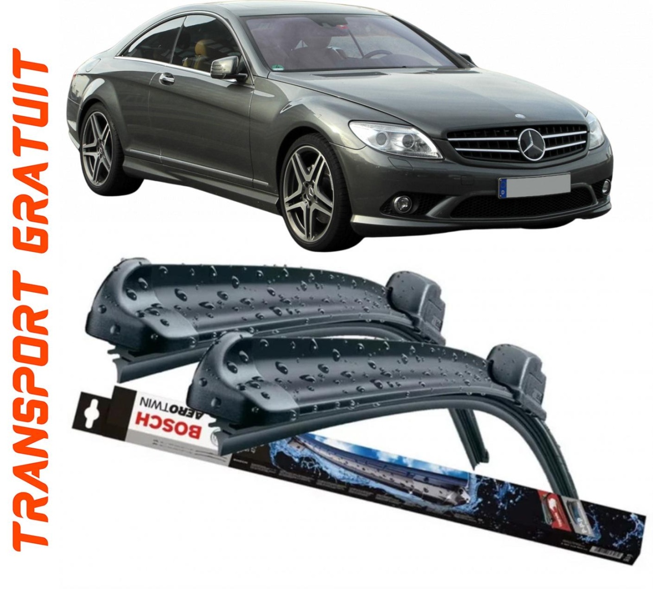 Stergatoare auto dedicat cu masina Mercedes Cl