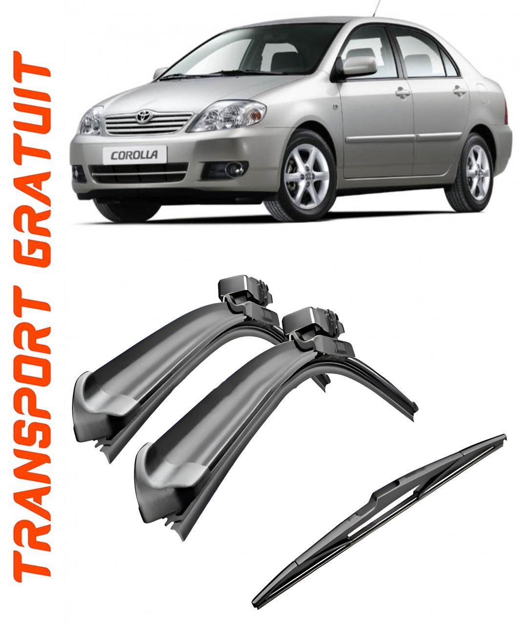 Stergatoare auto dedicat cu masina Toyota Corolla