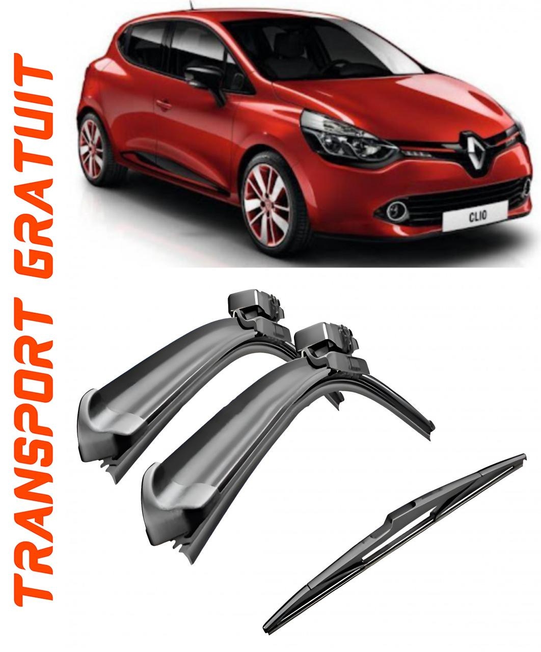 Stergatoare auto dedicat cu masina Renault Clio