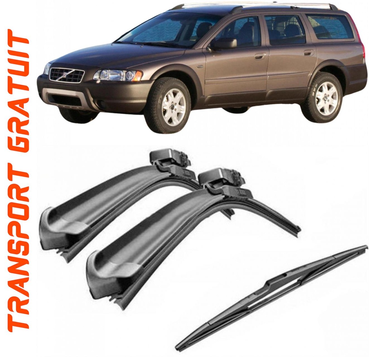 Stergatoare auto dedicat cu masina Volvo Xc70