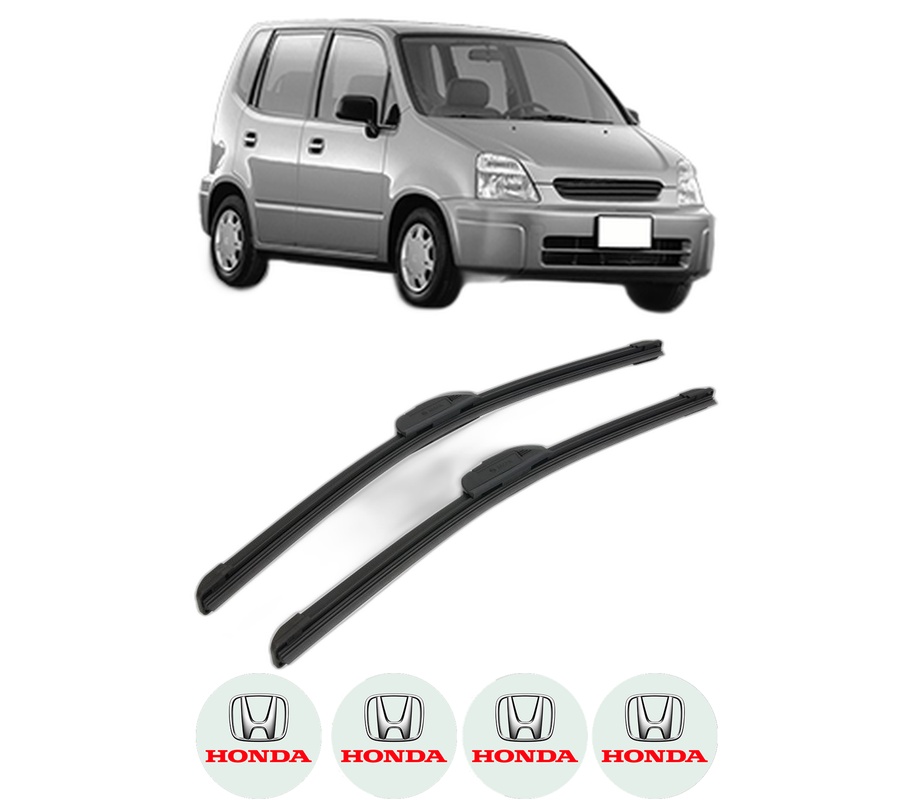 Set stergatoare auto HONDA CAPA (GA) din 1998-2002, pentru parbriz auto, 2 bucati, Bosch Aerotwin Retrofit, din cauciuc siliconat rezistent, 4 Stickere Auto HONDA