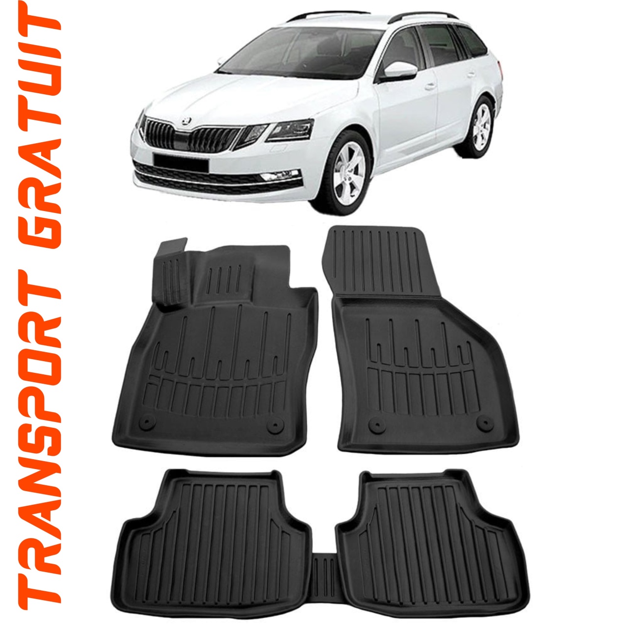 Set covorase auto pentru masina ta SKODA Octavia III
