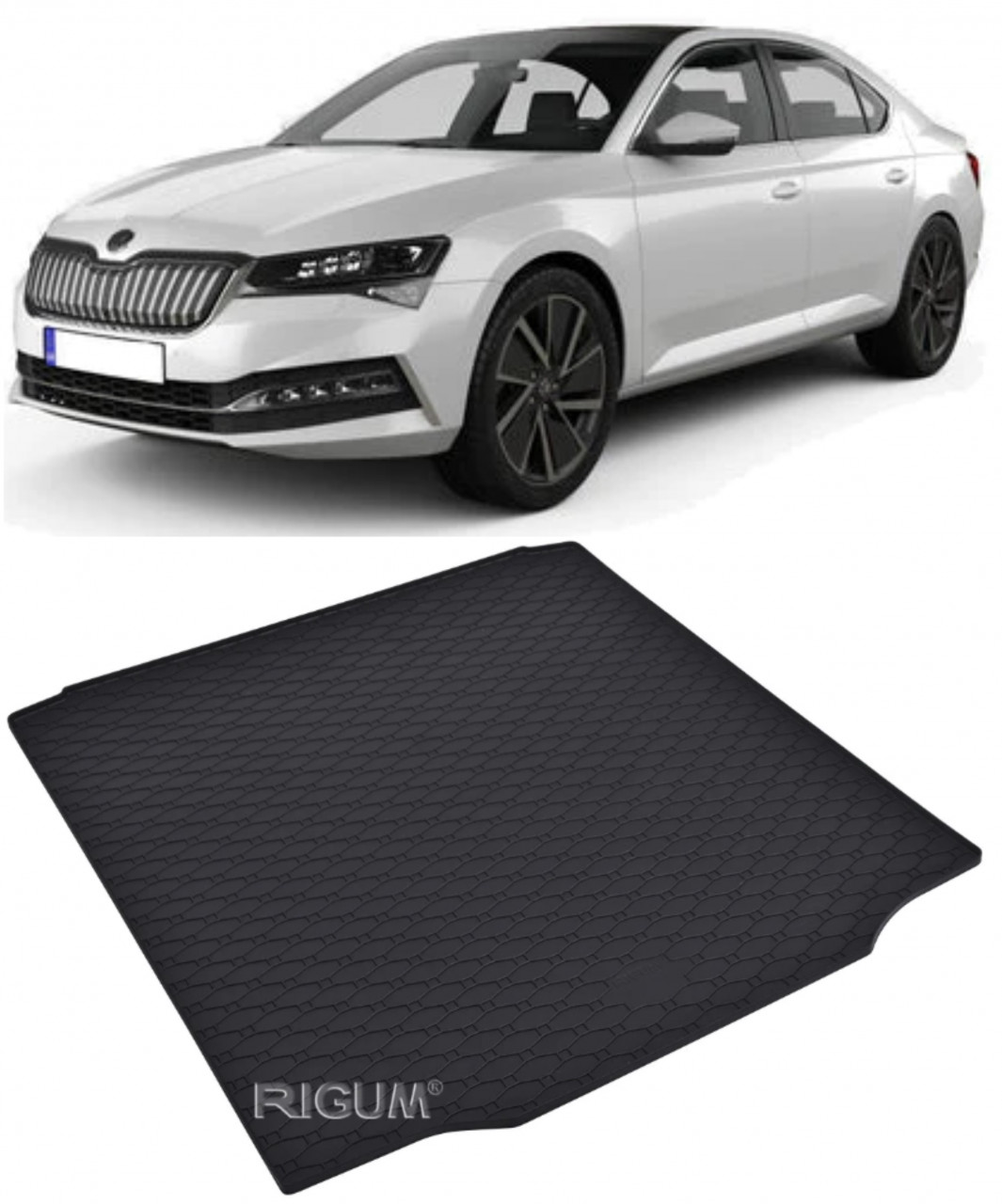 Tavita portbagaj auto dedicata pentru masina SKODA Superb