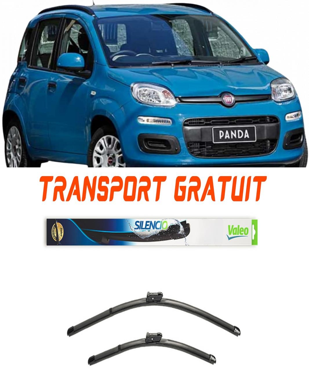 Set Stergatoare auto dedicate pentru masina Fiat Panda