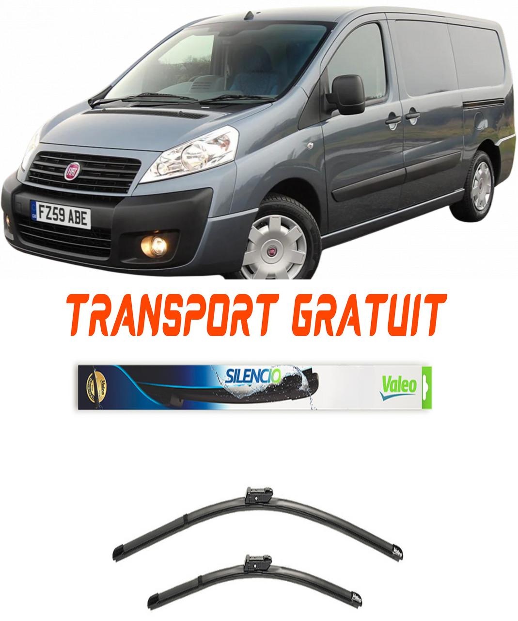 Set Stergatoare auto dedicate pentru masina Fiat Scudo