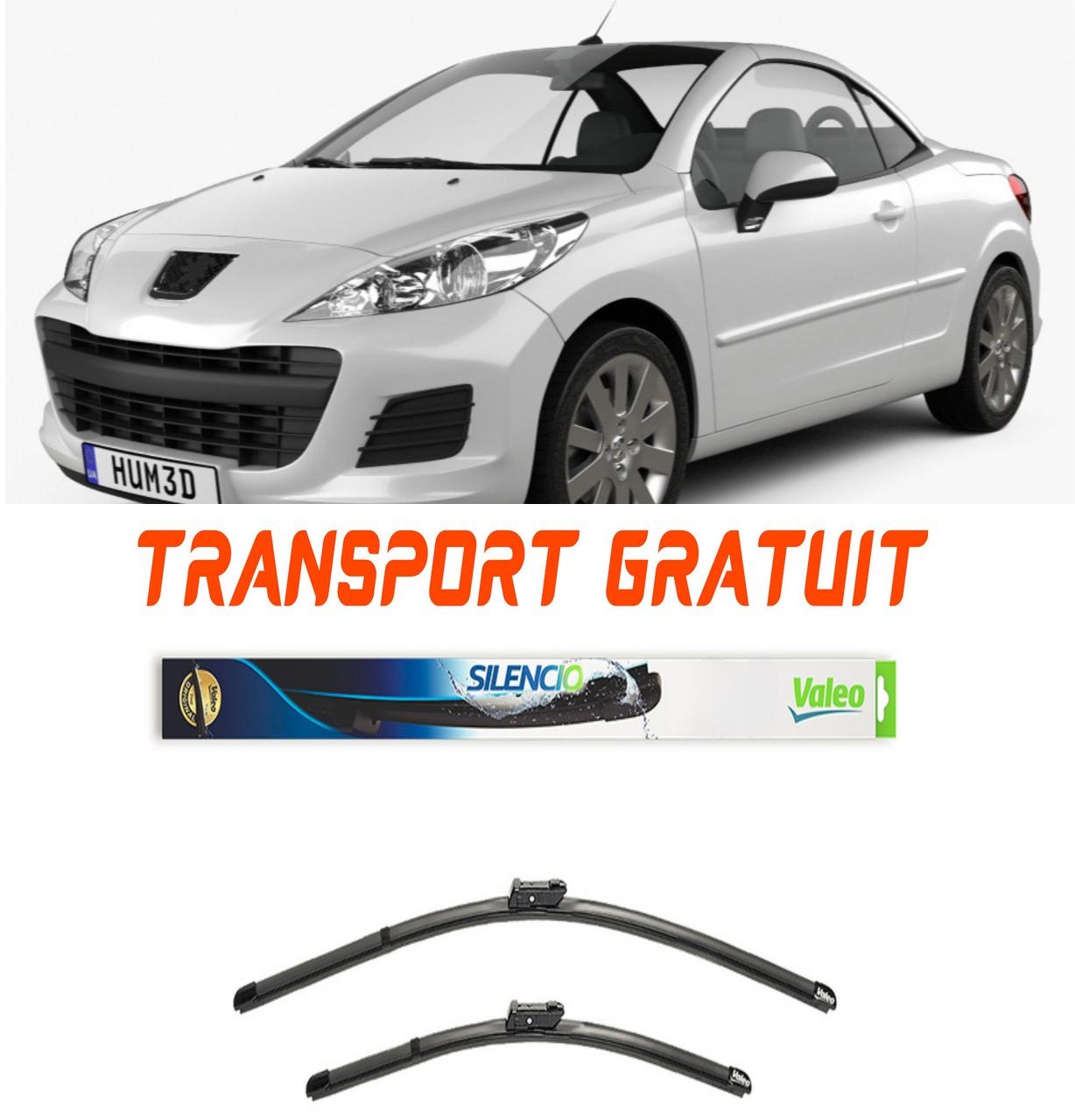 Set Stergatoare auto dedicate pentru masina Peugeot 207