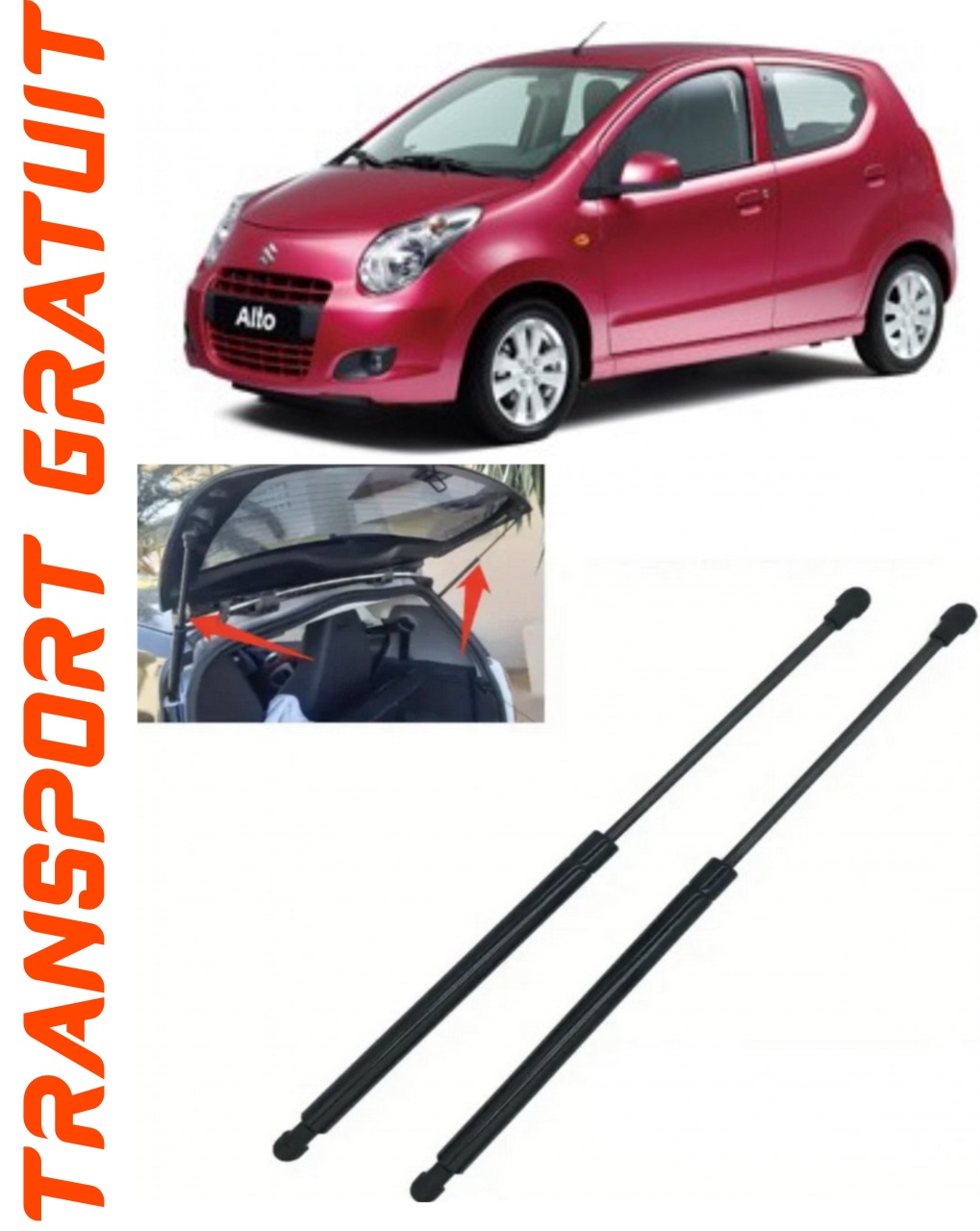 Set 2 amortizoare Haion portbagaj pentru masina Suzuki Alto VII